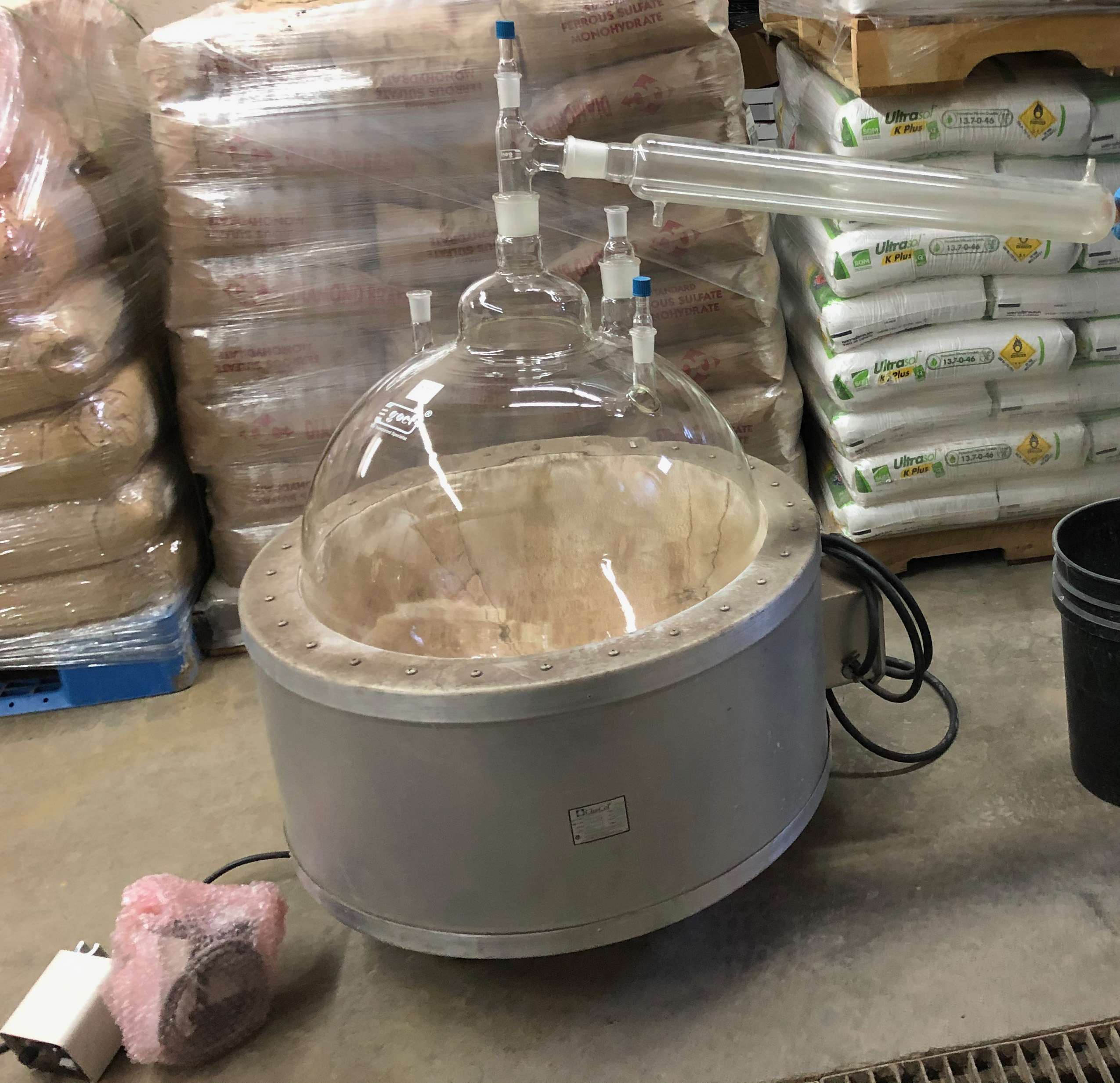 100L High Temp Complete Extraction system (Mantle, Flask, etc. -- Lightly USED)