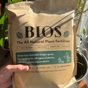Bios Nutrients All Natural Plant Fertilizer - Never burn plants again
