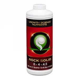 Growth Science Nutrients Rock Solid 1 quart