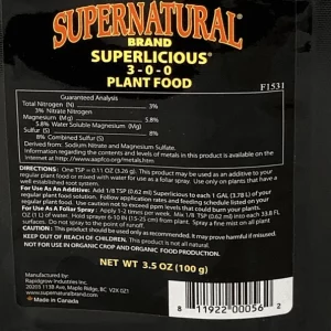 SuperNatural Brand Superlicious 3-0-0 500g