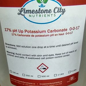 17%  pH Up  Potasium Carbonate 0.0.17