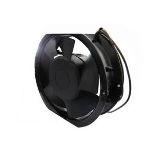 Etlin-Daniels Round AC Axial Fan – 35 Watts .45A 120V – 3000 RPM – 250 CFM – Ball Bearing – 6.4 Inch x 5.9 Inch